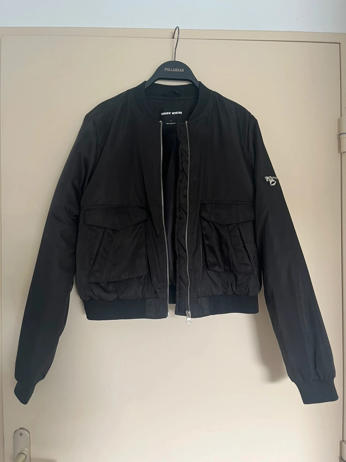 Bomber preto Tally Weijl, Tamanho L – photo 2